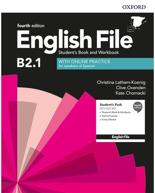 English File 4th Edition B2.1. Student's Book and Workbook without Key Pack 1