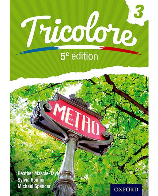 Tricolore 5e edition: Student Book 3 1