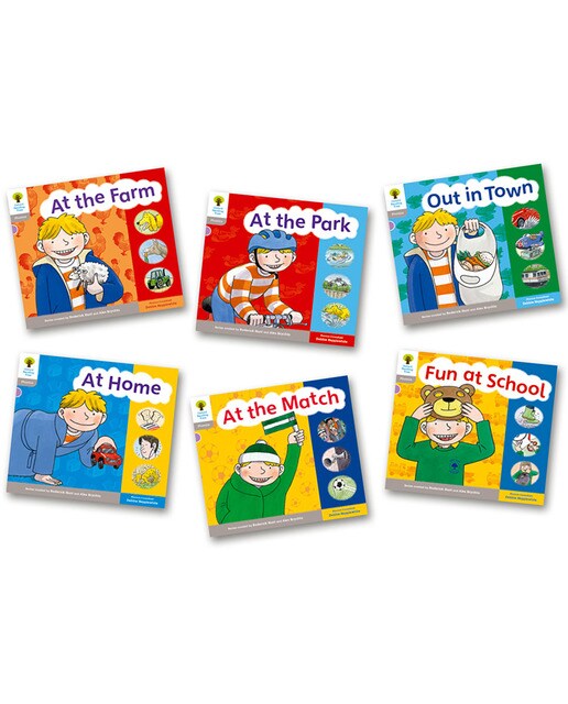 Oxford Reading Tree - Floppy's Phonics Level 1 Mixed Pack of 6 1