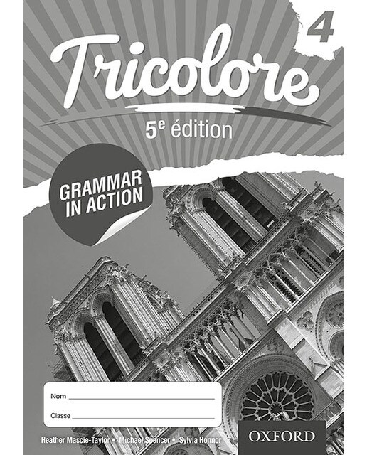 Tricolore 4: Grammar in Action Workbook: Pack of 8 (Fifth Edition) 1