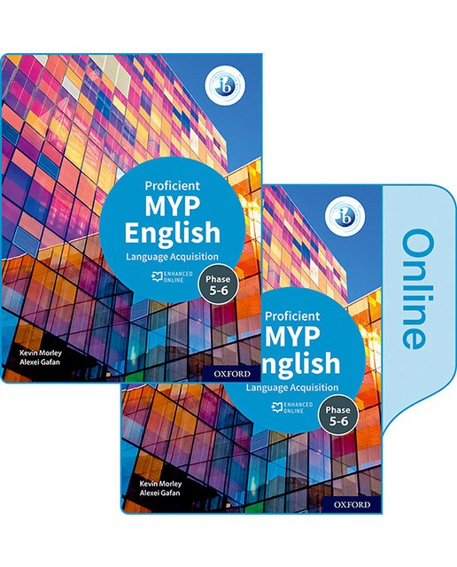 NEW MYP English Language Acquisition Proficient (Phases 5&6) Print and Enhanced Online Pack 1