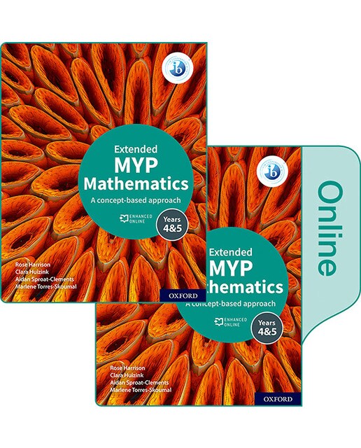 NEW MYP Mathematics 4 & 5 Extended: Print and Enhanced Online Course Book Pack (2020) 1