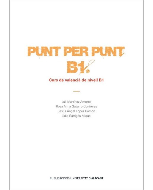 Punt per punt. B1: Curs de valencià de nivell B1