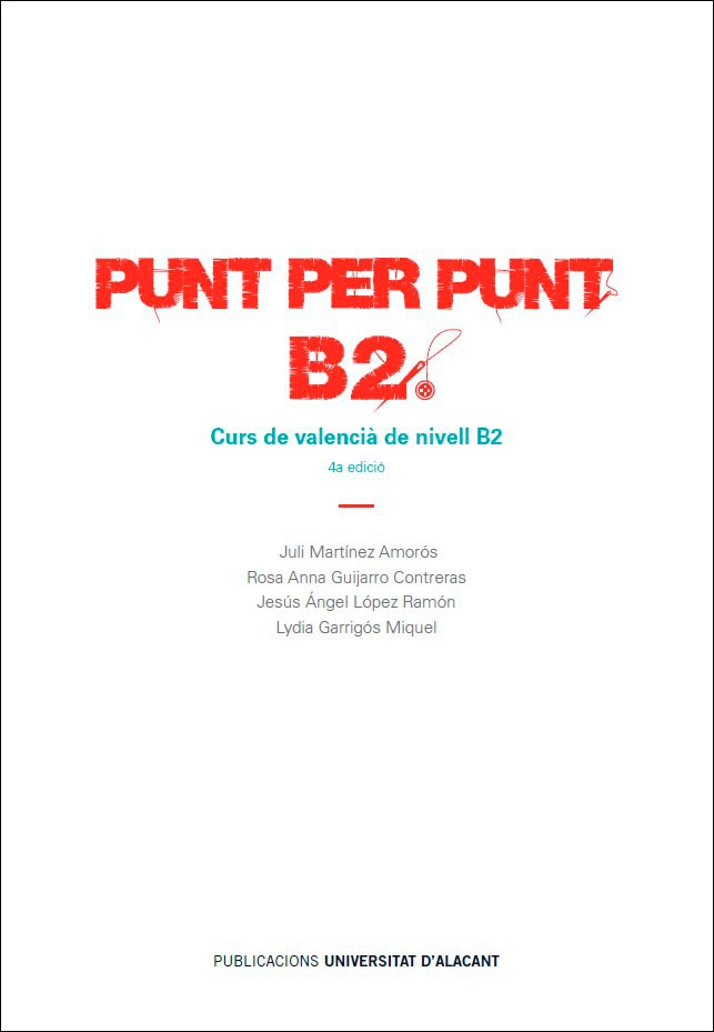Punt per punt. B2: Curs de valencià de nivell B2 1