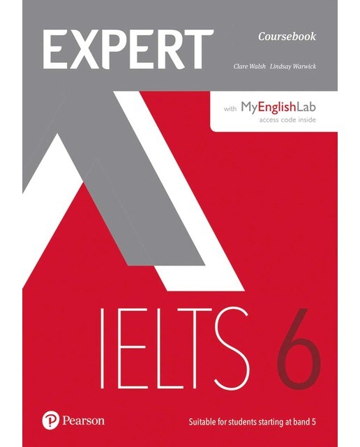 EXPERT IELTS 6 COURSEBOOK WITH ONLINE AUDIO AND MYENGLISHLAB PIN PACK
