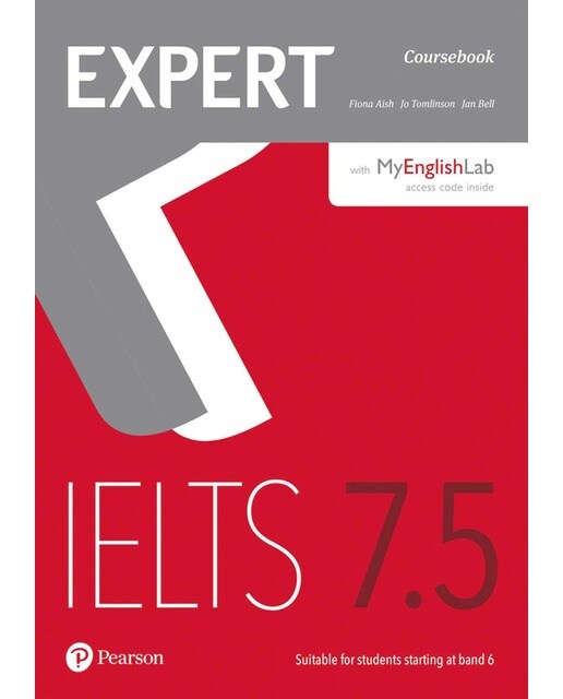 EXPERT IELTS 7.5 COURSEBOOK WITH ONLINE AUDIO AND MYENGLISHLAB PIN PACK
