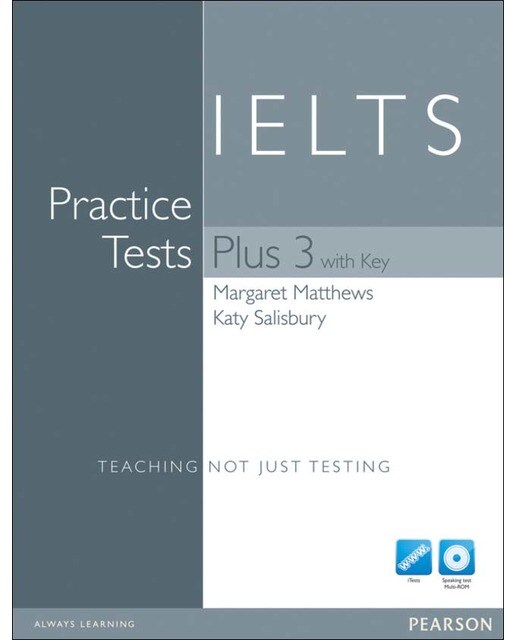 PRACTICE TESTS PLUS IELTS 3 WITH KEY AND MULTI-ROM-AUDIO CD PACK