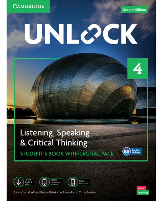 Unlock Level 4 Listening, Speaking and Critical Thinking Student's Book with Digital Pack