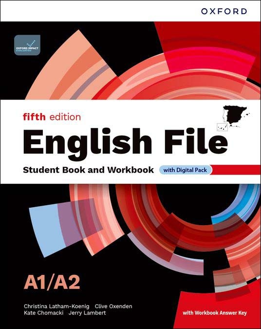 English File 5th Edition A1/A2. Student's Book and Workbook and digital with Key Pack 1