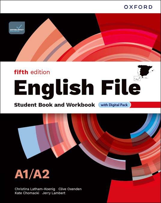 Imagem 0 de English File 5th Edition A1/A2. Student's Book and Workbook and digital without Key Pack
