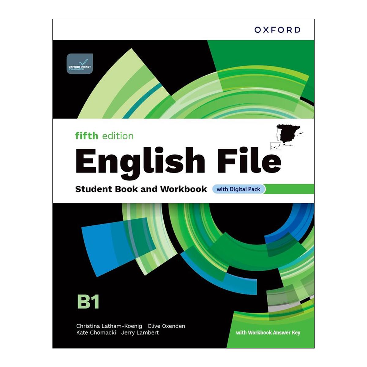 Imagen 1 de English File 5th Edition B1. Student's Book and Workbook and digital with Key Pack