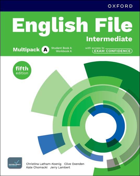 Imagem 0 de English File 5th Edition B1. Student's Book and Workbook Multipack A