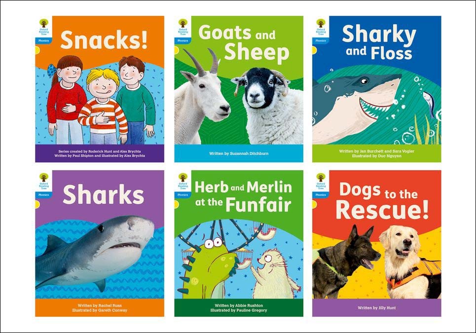 Imagem 0 de Oxford Reading Tree: Floppy'S Phonics Decoding Practice: Oxford Level 3: Mixed Pack Of 6 (Capa mole)
