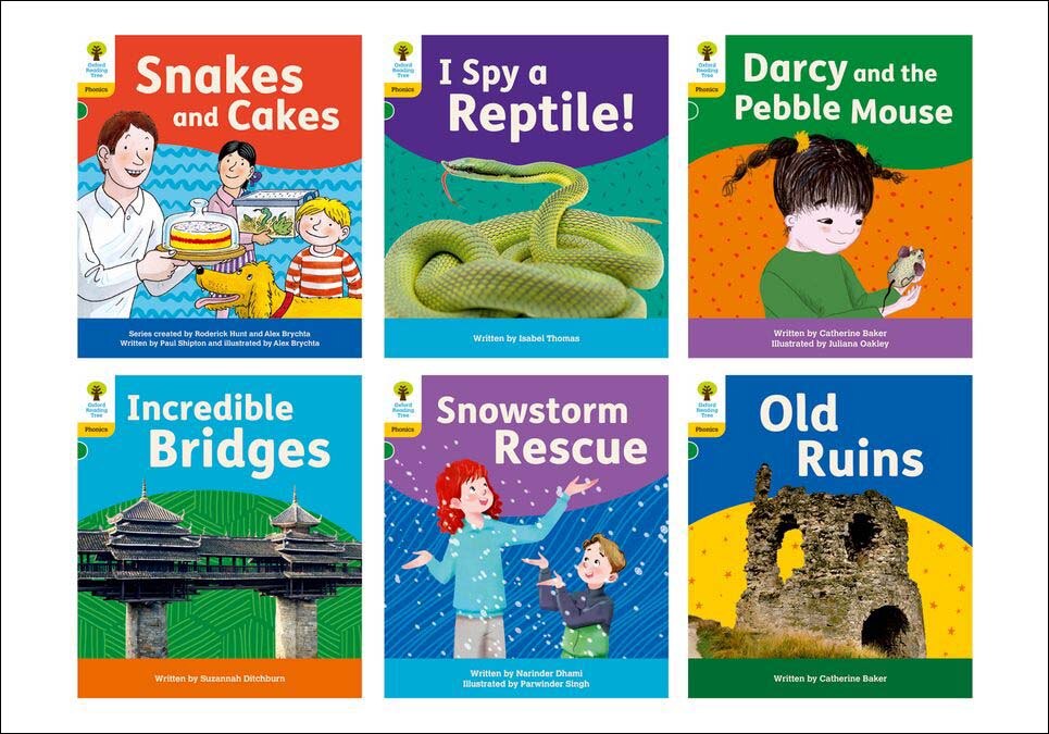 Imagem 0 de Oxford Reading Tree: Floppy'S Phonics Decoding Practice: Oxford Level 5: Mixed Pack Of 6 (Capa mole)