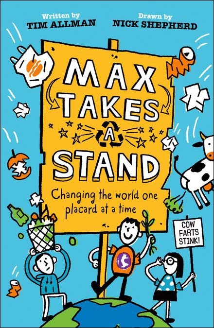 Max Takes a Stand (Capa mole) 1