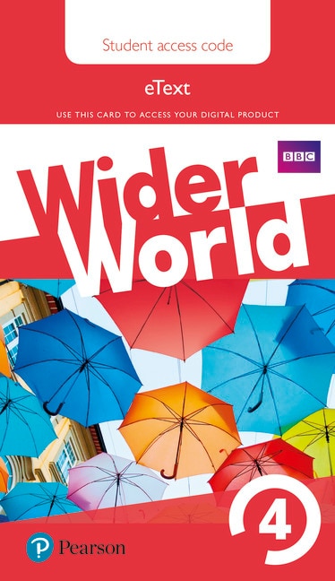 Wider world 4 ebook students' access car