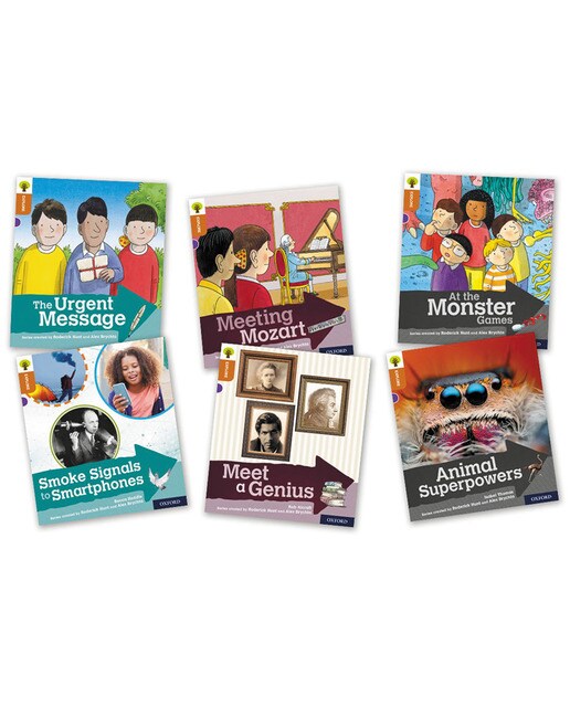 Oxford Reading Tree Explore with Biff, Chip and Kipper Level 8. Mixed Pack of 6 (Capa mole) 1