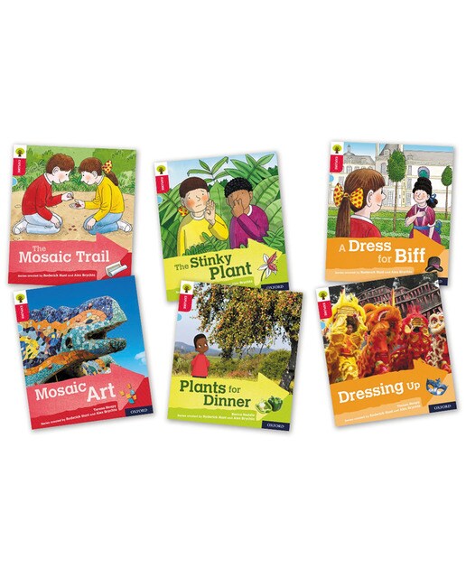 Oxford Reading Tree Explore with Biff, Chip and Kipper Level 4. Mixed Pack of 6 (Capa mole) 1