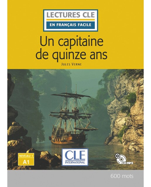 Un capitaine de 15 ans - niveau 1/a1 - livre + cd 1