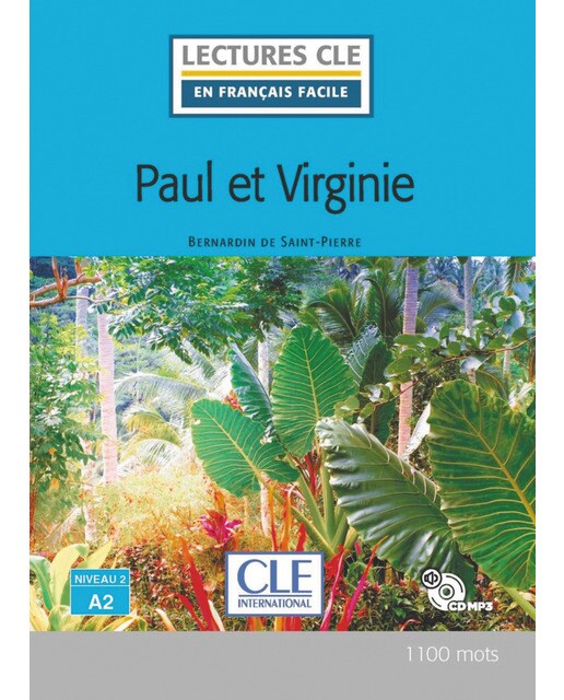 Paul et virginie - niveau 2/a2 - livre + cd 1