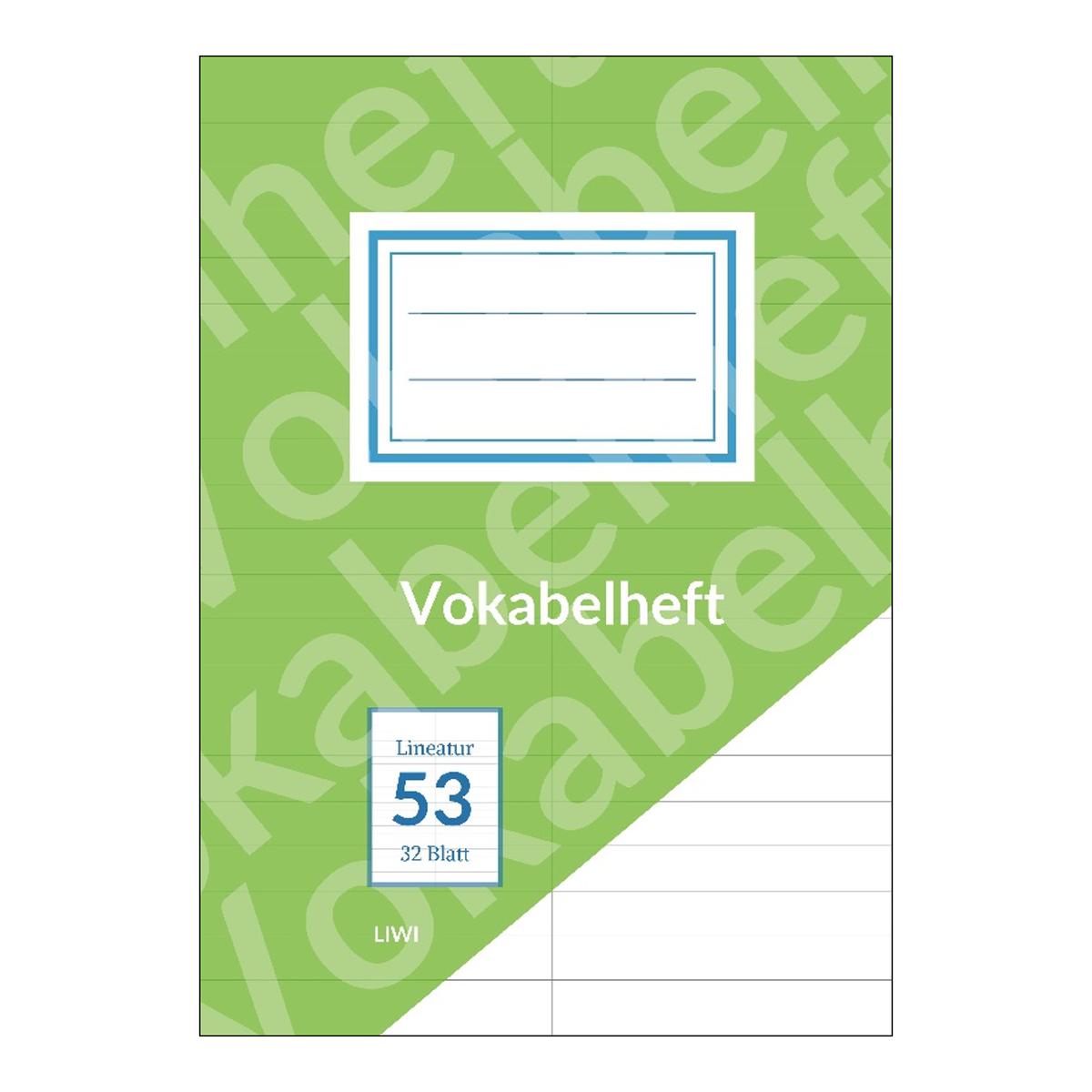 Imagen 0 de Vokabelheft A5 liniert - Lineatur 53
