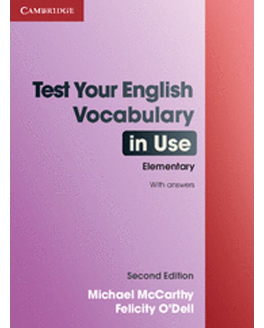 Test Your English Vocabulary in Use Elementary with Answers (Capa mole) 1
