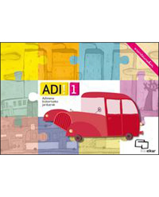 Imagem 0 de ADI! 1. Adimena bizkortzeko jarduerak (erantzunekin) (Capa mole)