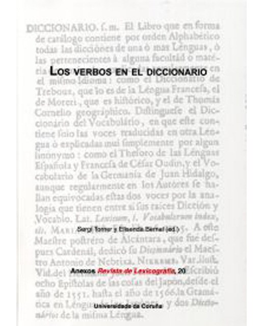 Imagem 0 de Los verbos en el diccionario (Capa mole com abas)