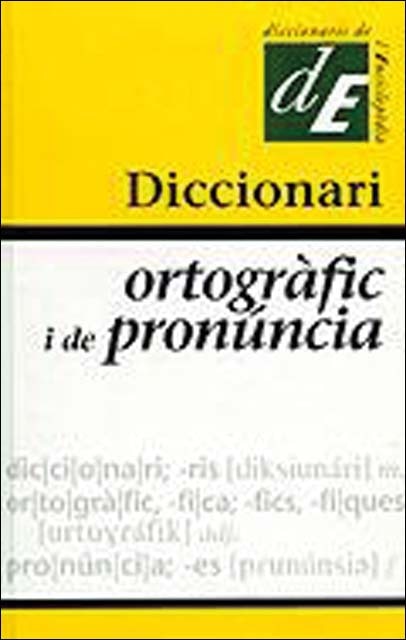 Diccionari ortogràfic i de pronúncia