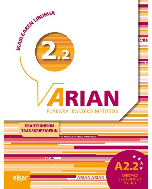 Imagem 0 de Arian A2.2 Ikaslearen liburua (+CD audioa): Erantzunak eta transkripzioak (Capa mole)