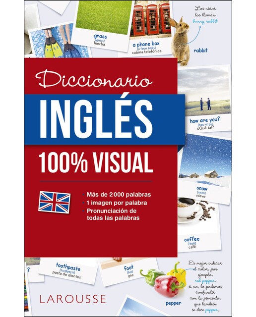 Diccionario de inglés 100% Visual (Capa mole com abas) 1