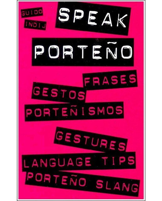 Imagen 0 de Speak porteño (Tapa blanda)