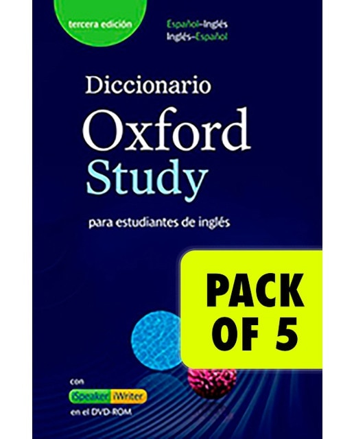 Pack 5 Dictionary Oxford Study Interact CD-ROM (Capa mole) 1