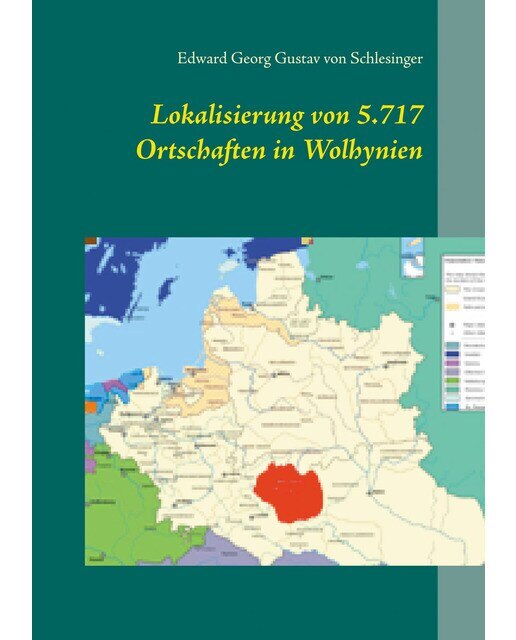 Lokalisierung von 5. 717 ortschaften in wolhynien(Tapa dura) 1