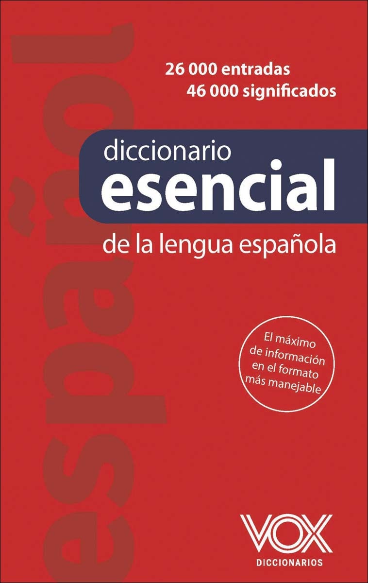 Imagen 0 de Diccionario esencial de la lengua española  (Tapa dura)