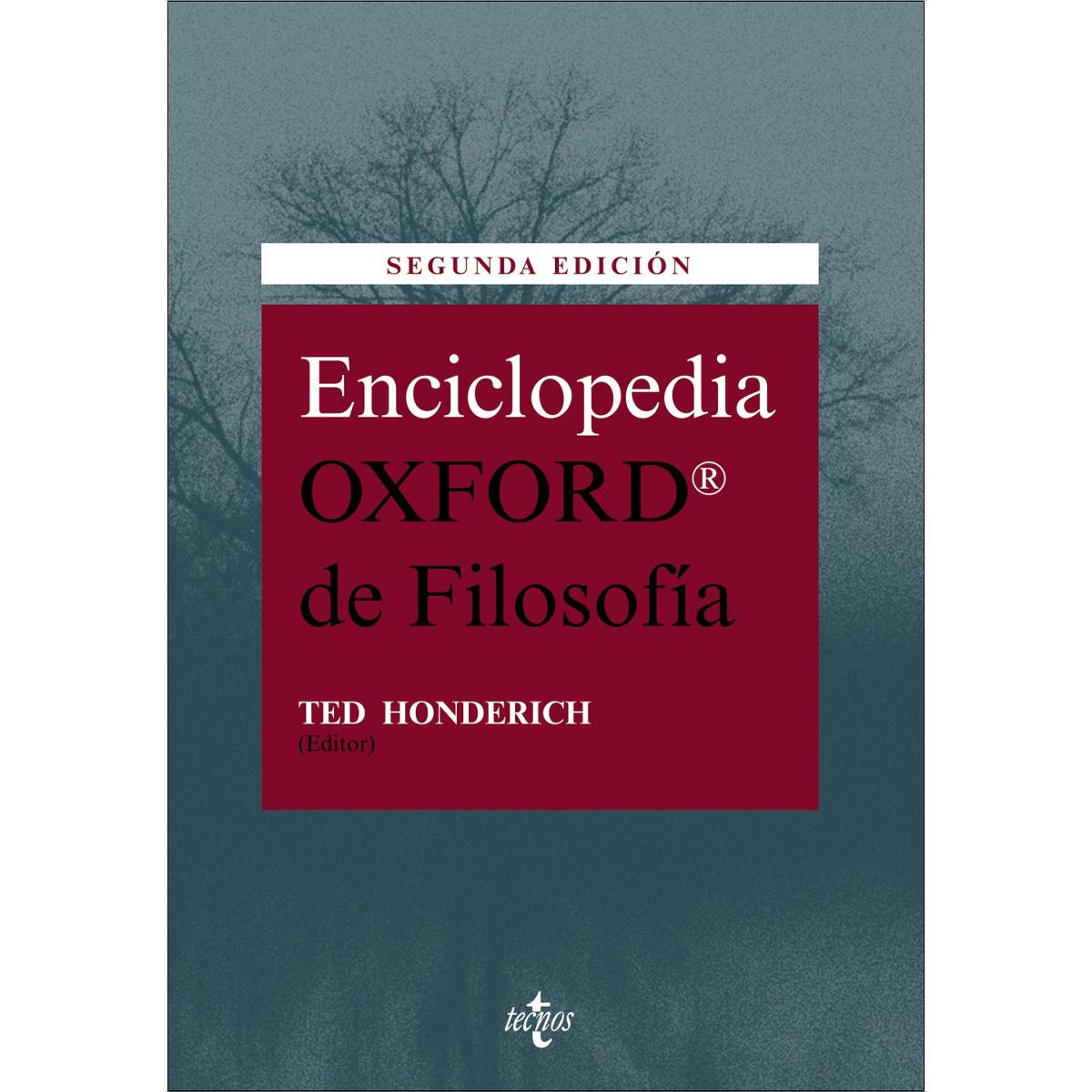 Imagen 0 de Enciclopedia Oxford de Filosofía  (Tapa dura)
