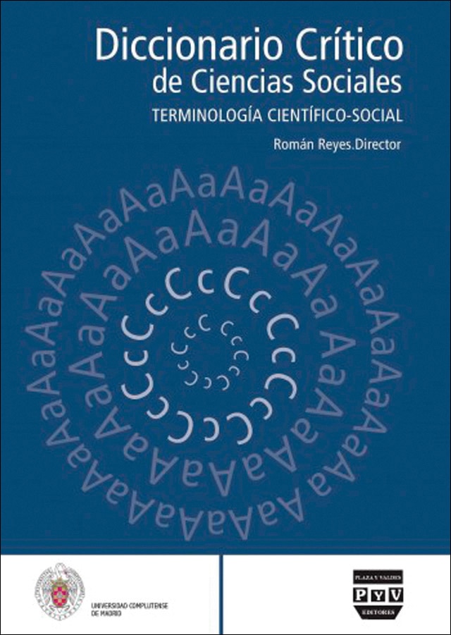 DICCIONARIO CRÍTICO DE CIENCIAS SOCIALES vol. 1 (Capa mole com abas) 1