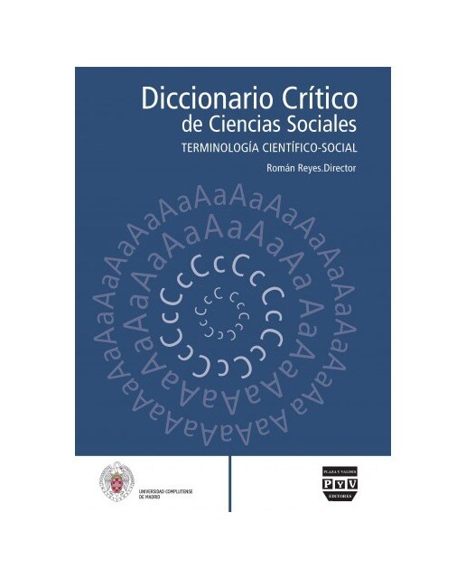 DICCIONARIO CRÍTICO DE CIENCIAS SOCIALES vol. 4 (Capa mole com abas) 1