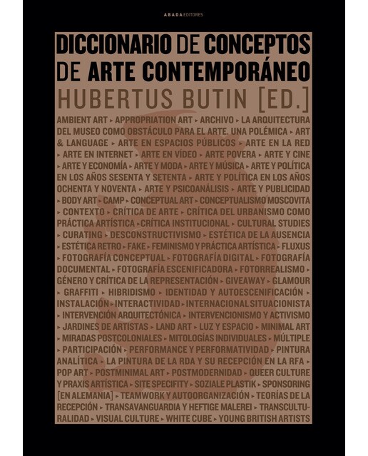 Diccionario de conceptos de arte contemporáneo (Capa mole com abas) 1
