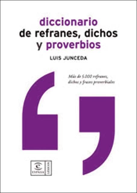 Imagen 0 de Diccionario de refranes, dichos y proverbios (Tapa dura)