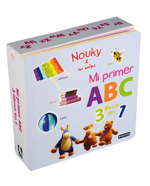 Nouky & sus amigos. Mi primer ABC. Tres libros en uno 1