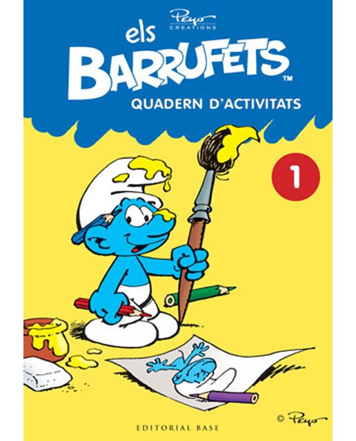 Els Barrufets. Quadern d'activitats, 1 (Capa mole) 1