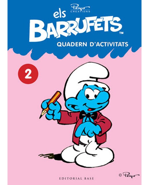 Els Barrufets. Quadern d'activitats, 2 (Capa mole) 1