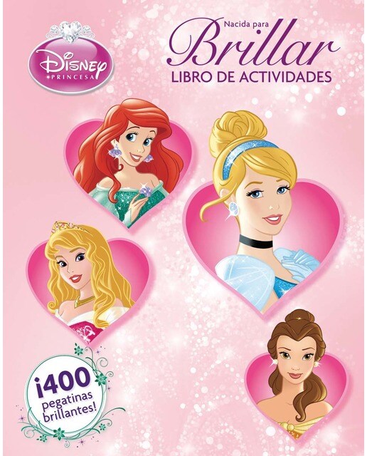 Princesas. Nacida para brillar: Libro de actividades(Tapa blanda) 1
