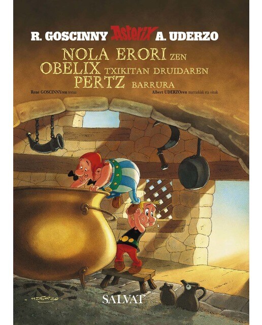 Imagem 0 de Nola erori zen Obelix txikitan druidaren pertz barrura (euskara) (Capa dura)