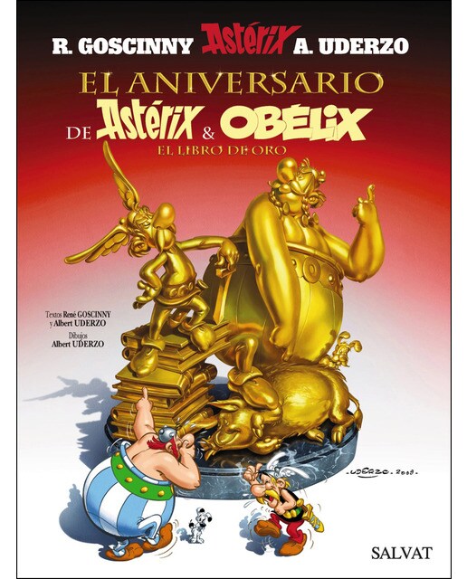 Imagen 0 de El aniversario de Astérix y Obélix. El libro de oro  (Tapa dura)
