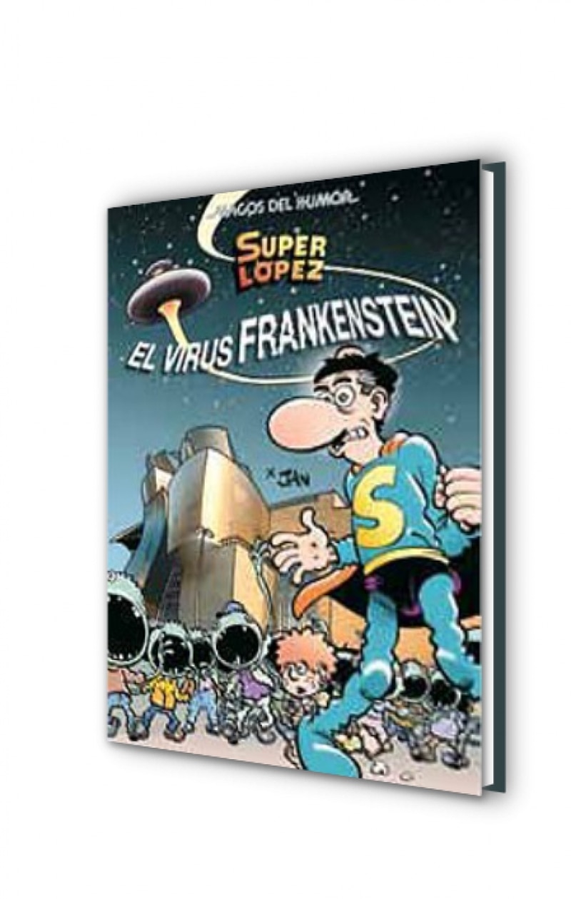 Superlópez. El virus Frankenstein (Magos del Humor 136)  (Tapa dura) 2
