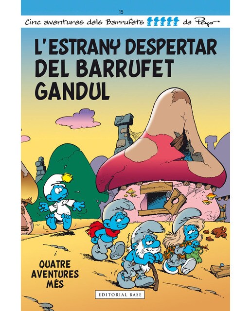 Imagen 1 de Els Barrufets 15. L'estrany despertar del Barrufet Gandul (Tapa dura)