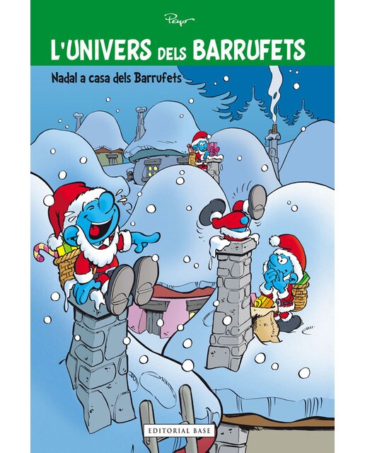 Imagen 1 de L'univers dels Barrufets 02. Nadal a casa dels Barrufets (Tapa dura)