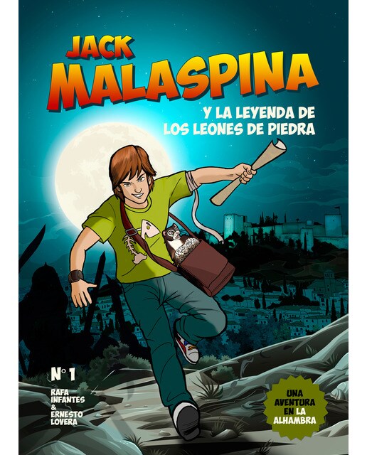 Imagen 0 de Jack Malaspina y la leyenda de los leones de piedra: Una aventura en la Alhambra  (Tapa blanda)